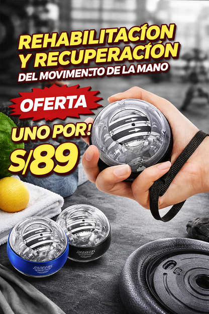 GYRO BALL – Entrenador de Muñeca y Antebrazo