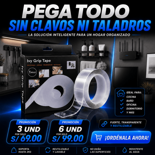 PACK DE 3 CINTAS DOBLE CONTACTO™ - ENVIO GRATIS