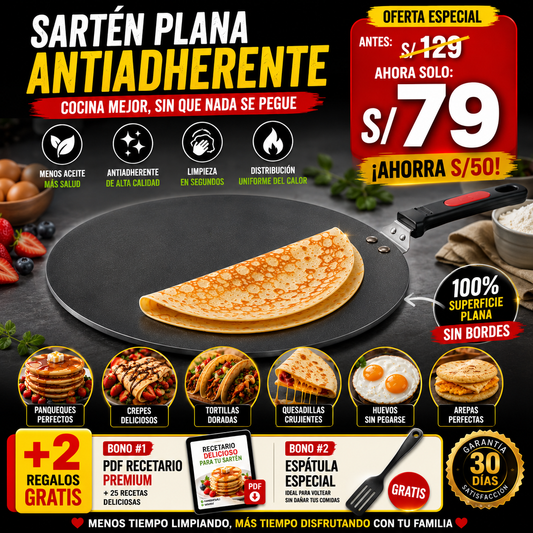 NOOOOOO    SARTEN PARRILLERO ANTIADHERENTE