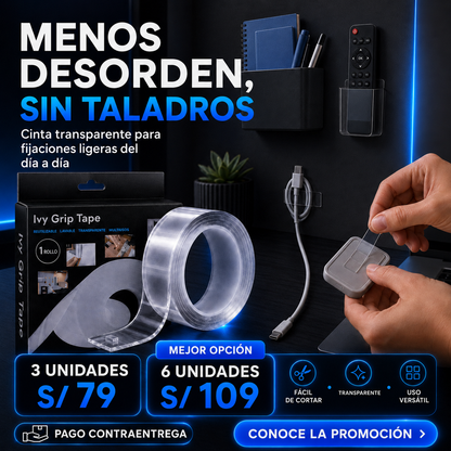 PACK DE 3 CINTAS DOBLE CONTACTO DE 5 METROS ENVIO GRATIS